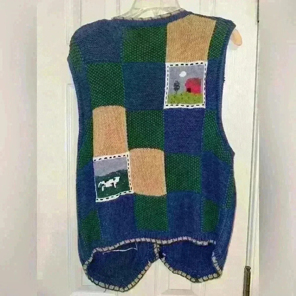 Vintage Farm Vest 80’s - Picture 3 of 6